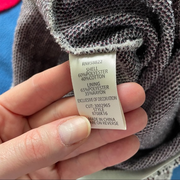 Max Studio Blazer Suit Skirt Set Plaid Career Office Business Professional Tweed - Picture 7 of 16